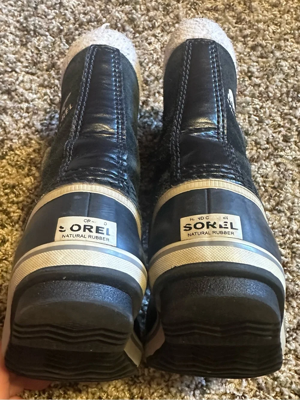 Sorel Kids 1964 Pac Strap Waterproof Winter Snow Boots - Black - Size US 10